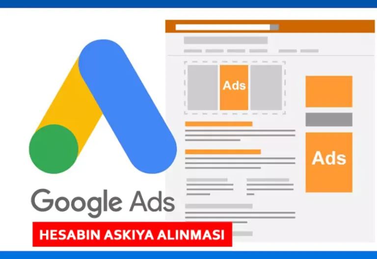 google ads hesabının askıya alınması